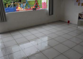 Creche Joanna Cassaniga Fumagalli  suspender atividades devido a vazamento de água