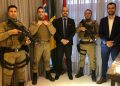 Com doação de vereador, PM de São João Batista ganha lanternas para fuzis
