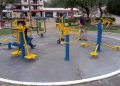 Academia ao ar livre é revitalizada em Nova Trento