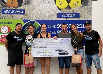Arena Smash São João Batista promoveu 2º Torneio de Beach Tênnis