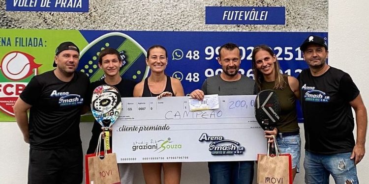 Arena Smash São João Batista promoveu 2º Torneio de Beach Tênnis