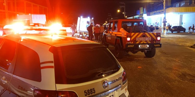 Três pessoas ficam feridas em acidente na SC-410, em Canelinha