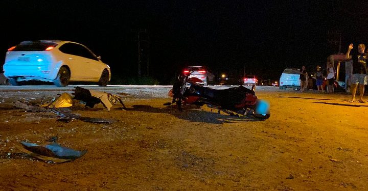 Motociclista vítima de acidente na SC-410, morre após entrada no hospital