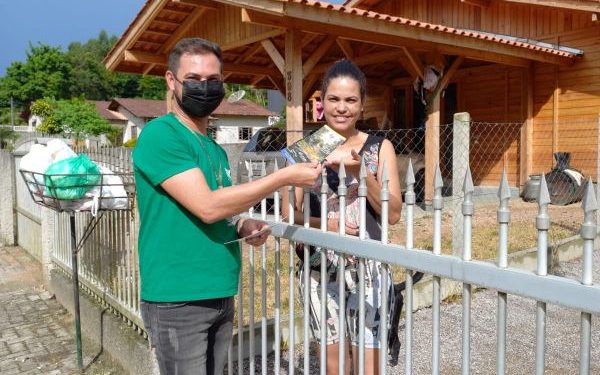 Nova Trento realiza ação de conscientização sobre o Caminho Amabilíssimo