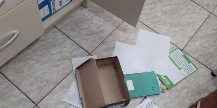 Núcleo Infantil é alvo de criminosos, em São João Batista