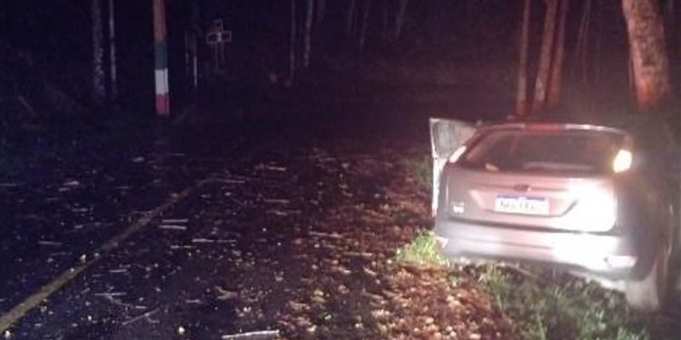 Mulher morre em acidente no Morro da Cruz, em Nova Trento