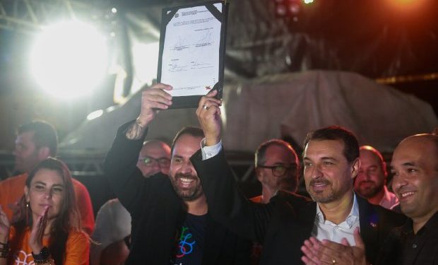 Bombinhas recebe R$ 22 milhões para obras de infraestrutura em seu aniversário de 30 anos de emancipação