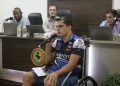 Motociclista Fabiano Bernardo é homenageado na Câmara de São João Batista