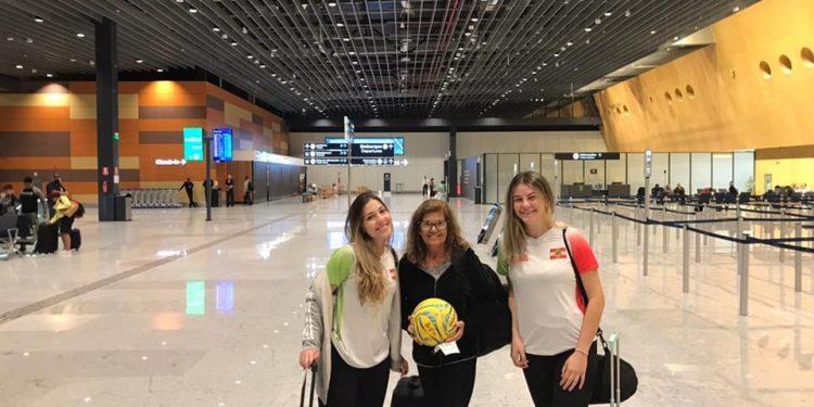 Dupla batistense representa Santa Catarina em etapa nacional do vôlei de praia da Gymnasiade