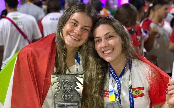 Dupla batistense conquista medalha de prata na etapa nacional da Gymnasiade