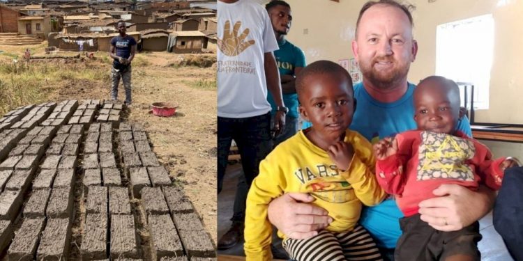 Morador da região participa de missão humanitária na África