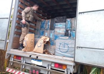 PM apreende cigarros contrabandeados em São João Batista