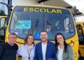 Canelinha recebe ônibus do Governo do Estado