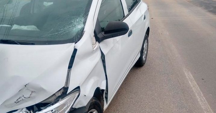 Jovem fica ferido ao se envolver em colisão na SC-410