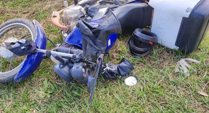 Homem fica ferido em acidente na SC-410, em Canelinha