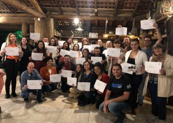 Curso de qualidade no atendimento ao turista é finalizado em Nova Trento