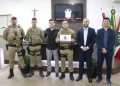 Policiais militares são homenageados na Câmara de São João Batista
