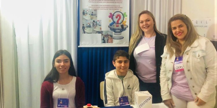 Estudantes de São João Batista apresentam projeto na 37ª Feira Catarinense de Matemática