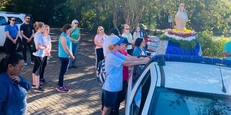 Segunda etapa do 5º Encontro dos Santuários reúne peregrinos em Nova Trento