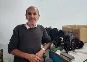 Ivo Schimite se tornou sapateiro em São João Batista