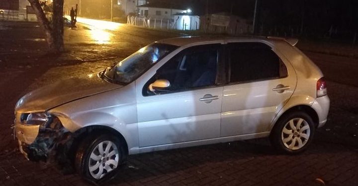 Motociclista se fere com gravidade, em Nova Trento