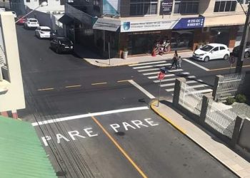 Prefeitura faz alteração em preferencial de cruzamento, em São João Batista