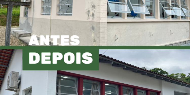 Creche Municipal Espraiado recebe pintura interna e externa