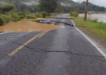 Chuva volta a atingir Santa Catarina e situação de rodovias se agrava