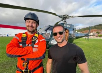 Piloto resgatou 128 vidas em uma das maiores enchentes de São João Batista