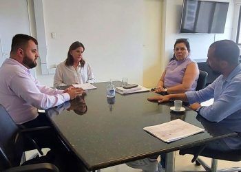 Prefeito de Nova Trento se reúne com a secretária de Estado da Saúde Carmen Zanotto