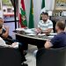 Prefeito se reúne com PM e CDL Nova Trento para firmar na segurança pública