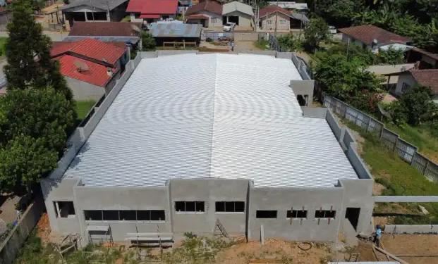 Major Gercino segue com as obras da primeira creche do município