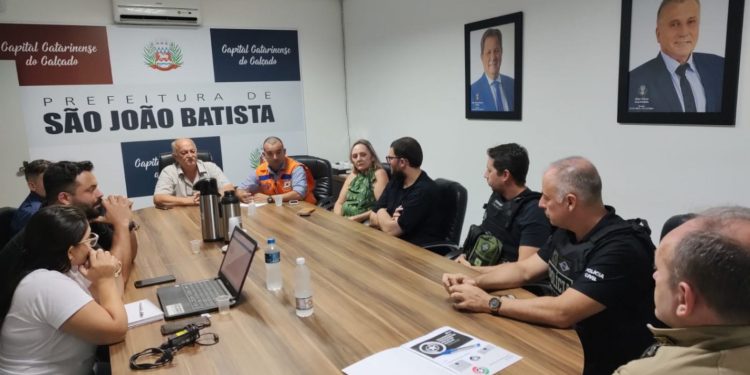 Segurança nas Escolas é discutida na Prefeitura de São João Batista