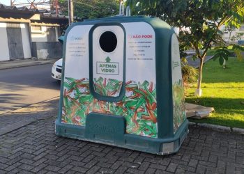 São João Batista recebe dois contentores para coleta de vidro