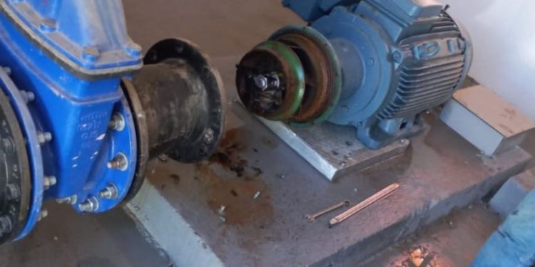 Sisam desativa bomba pressurizadora do bairro Timbezinho para manutenção