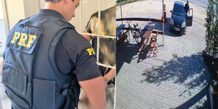 Homem com 22 passagens policiais é preso após furtar carro em Canelinha