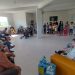 Crianças visitam Lar Olindina Kammer e interagem com idosos