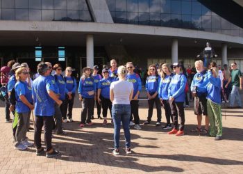 Peregrinos percorrem 420 km até o Santuário Santa Paulina