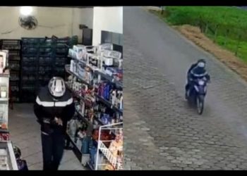 Funcionária de mercado é ameaçada com faca durante assalto em São João Batista