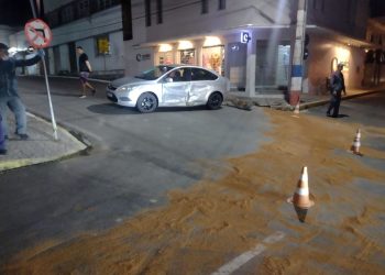 Homem é preso por embriaguez ao volante após acidente em São João Batista