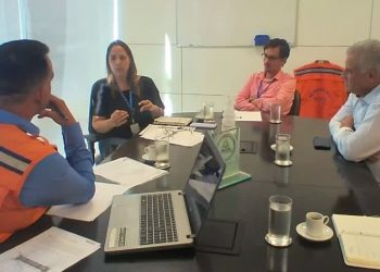 Vice-prefeito de São João Batista e coordenador de Defesa Civil, participante de reuniões em Brasília