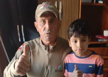 Menino desaparecido após fugir de casa é encontrado são e salvo