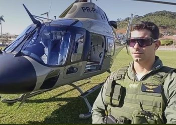 Helicóptero transfere criança convulsionando de São João Batista para Capital