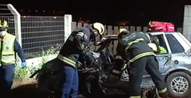 Grave acidente na SC-410 deixa uma pessoa ferida próximo a São João Batista