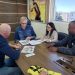 Vereador e diretor da Fube se reúnem com diretor da Fesporte