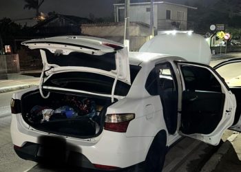 PM recupera em Tijucas, veículo com registro de furto
