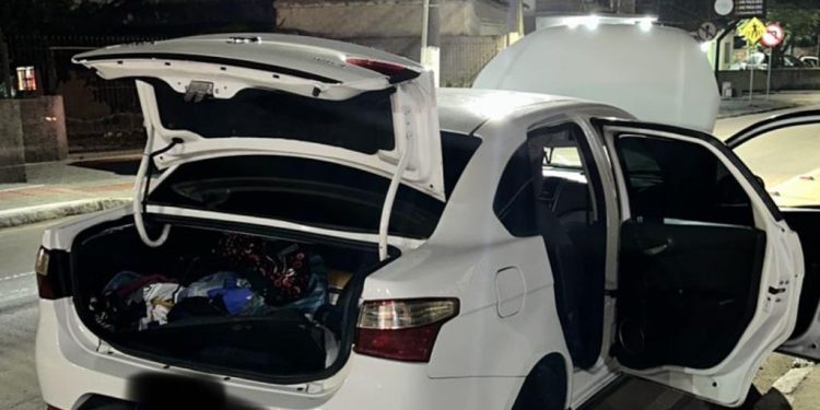 PM recupera em Tijucas, veículo com registro de furto