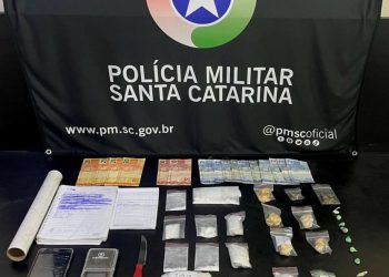 Suspeito de traficar drogas em Balneário Camboriú é preso pela PM