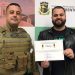 Prefeito de Nova Trento recebe medalha comemorativa de aniversário do 31º Batalhão da Polícia Militar