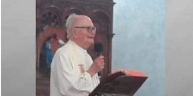 Sepultamento do padre Egídio Alberto Bertotti será nesta terça-feira em Nova Trento